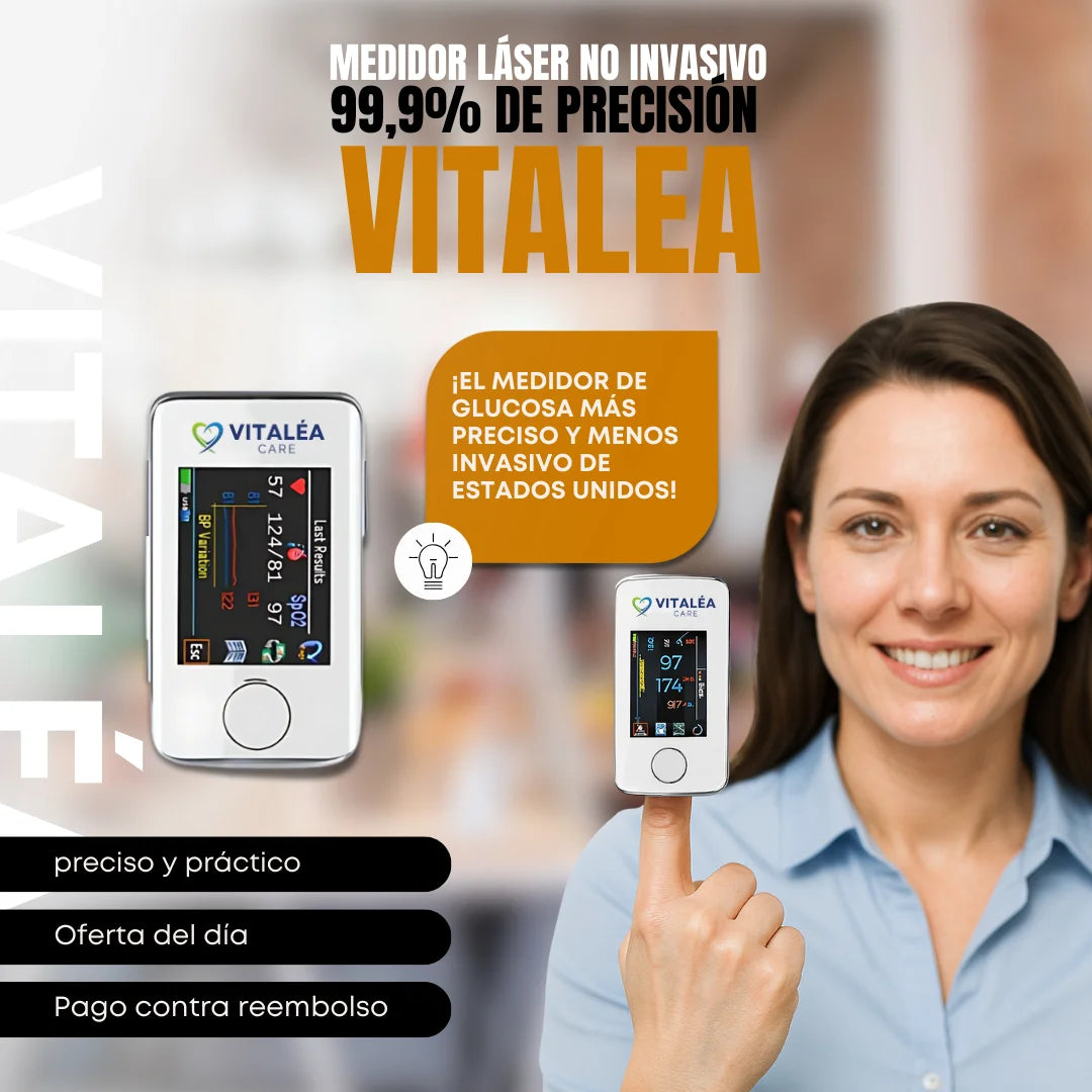 Cuidados Vitaléa – Control de glucosa sin dolor ni molestias