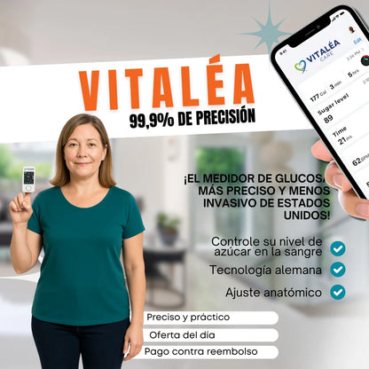 Cuidados Vitaléa – Control de glucosa sin dolor ni molestias